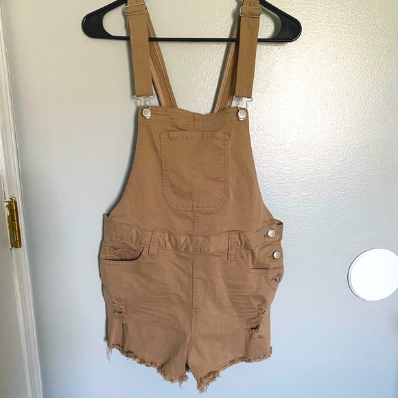 Denim - Overall shorts